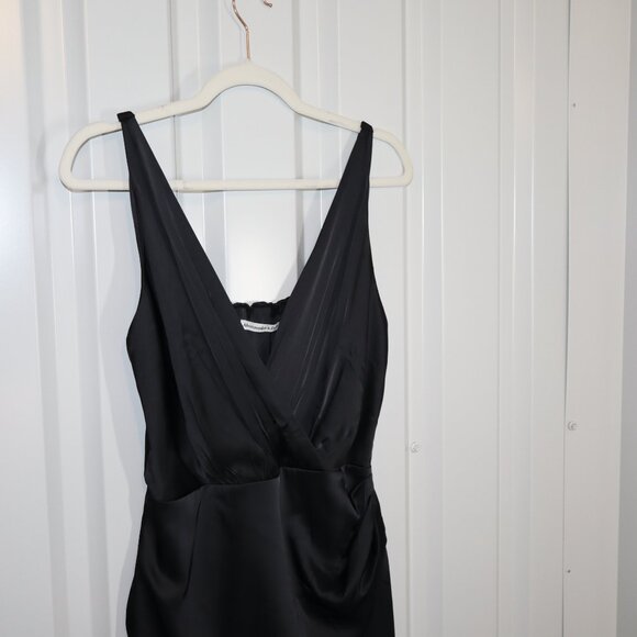 Abercrombie & Fitch Black Midi Dress - Picture 3 of 11